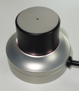 Image of a haptic rotary push button with tactile feedback functionality